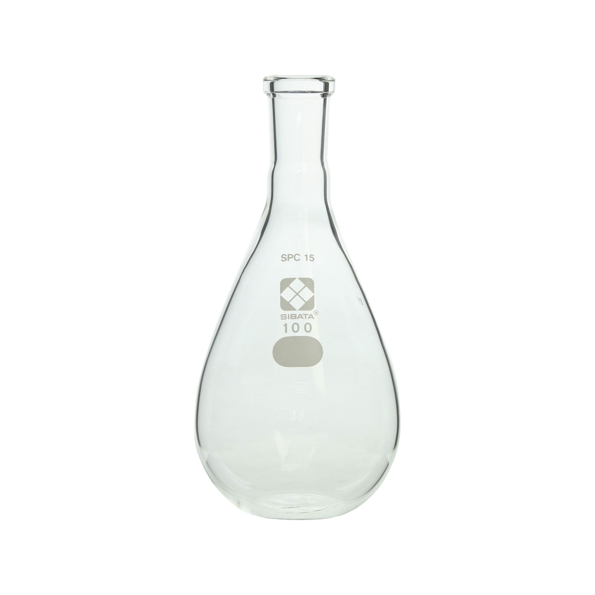 SPC平底なす形フラスコ SPC-15 100mL