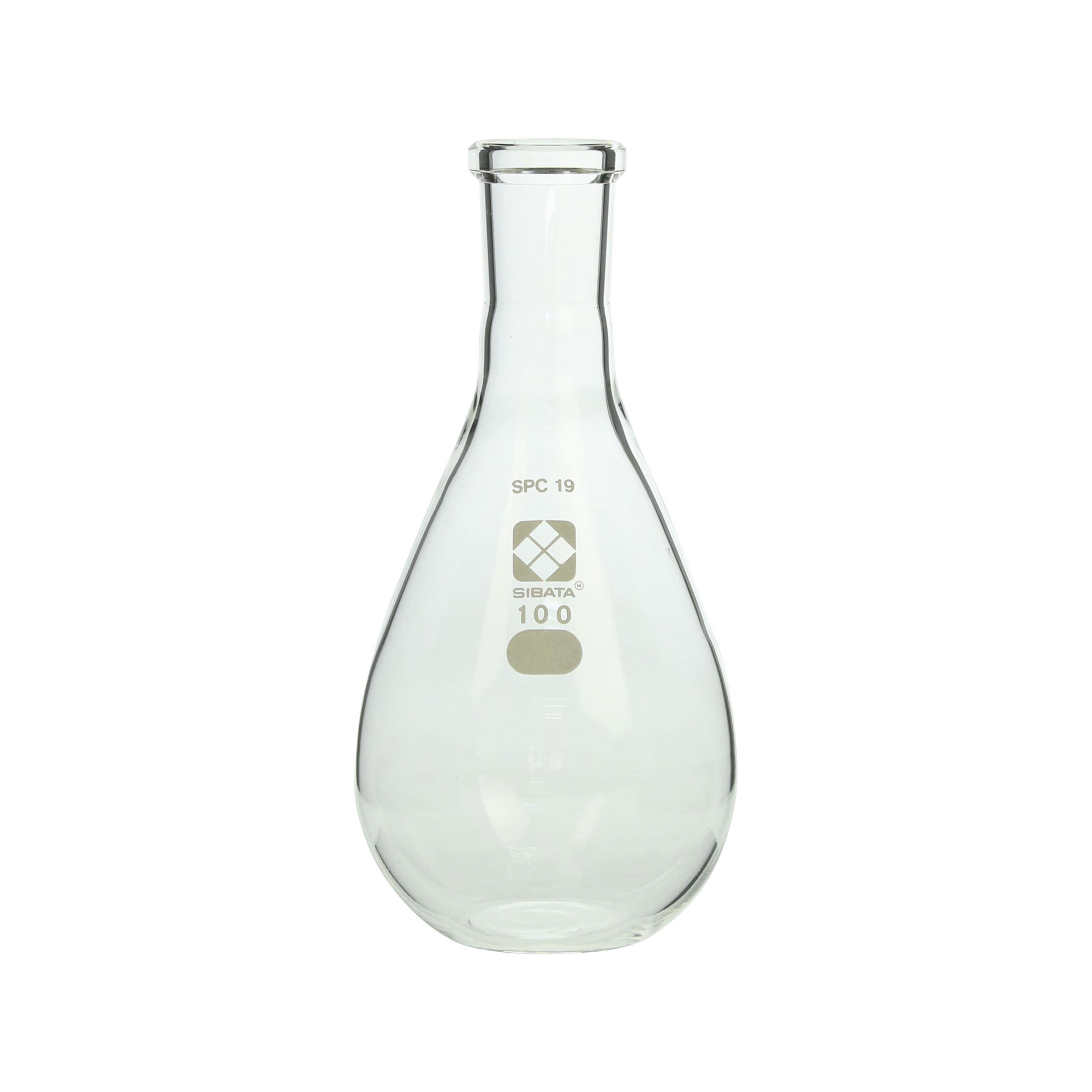 SPC平底なす形フラスコ SPC-19 100mL
