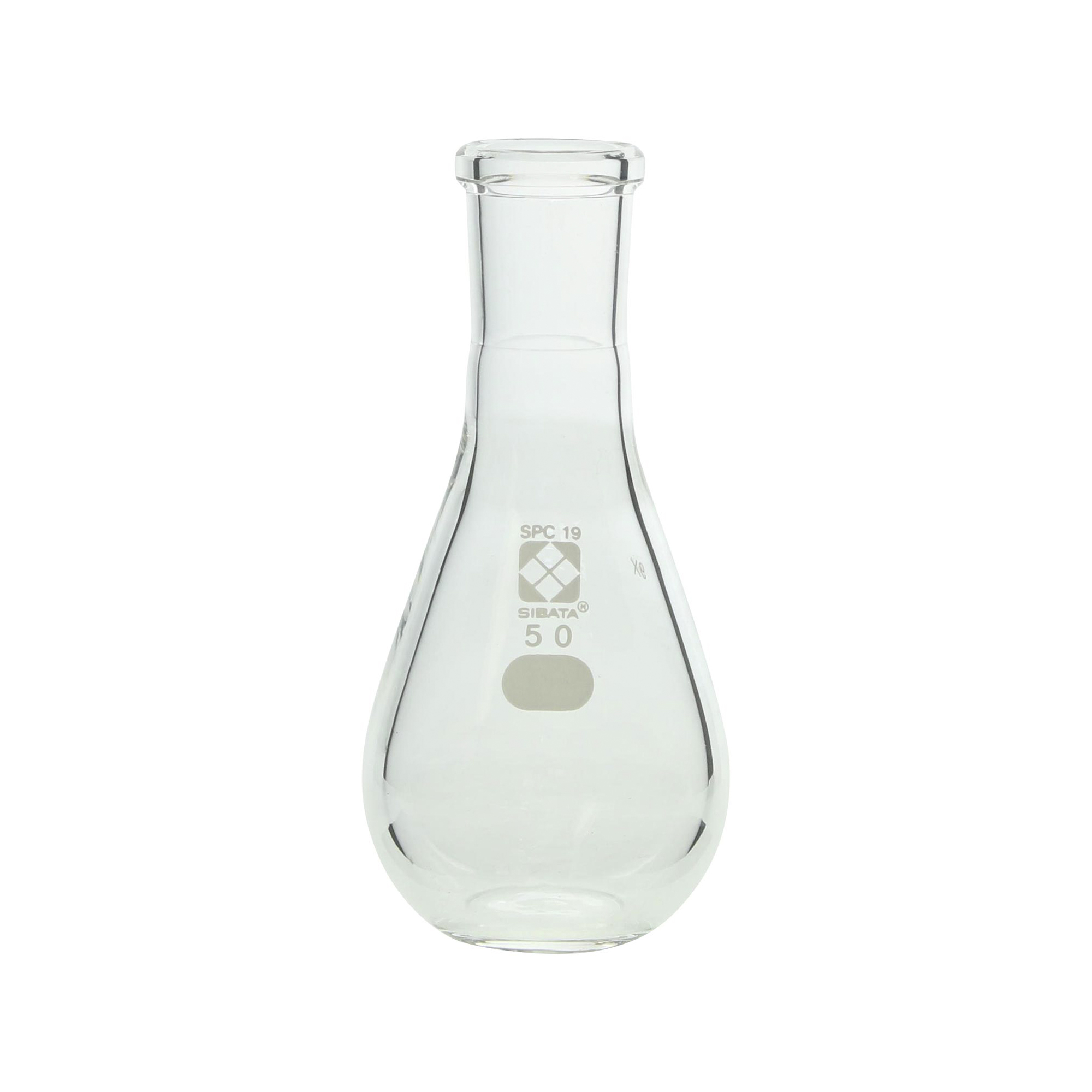 SPC平底なす形フラスコ SPC-19 50mL
