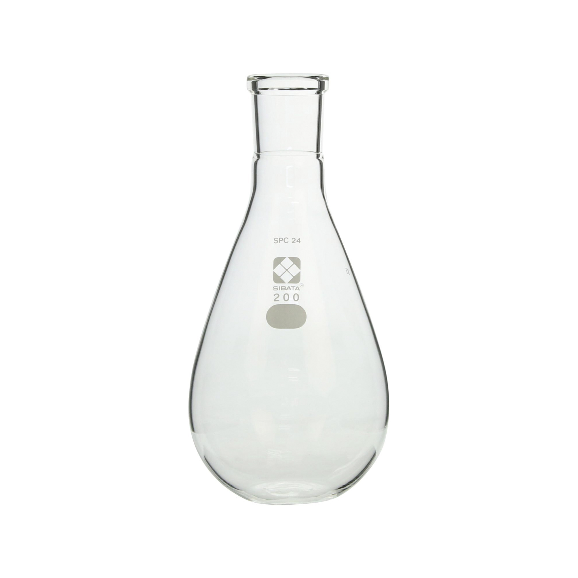SPC平底なす形フラスコ SPC-24 200mL