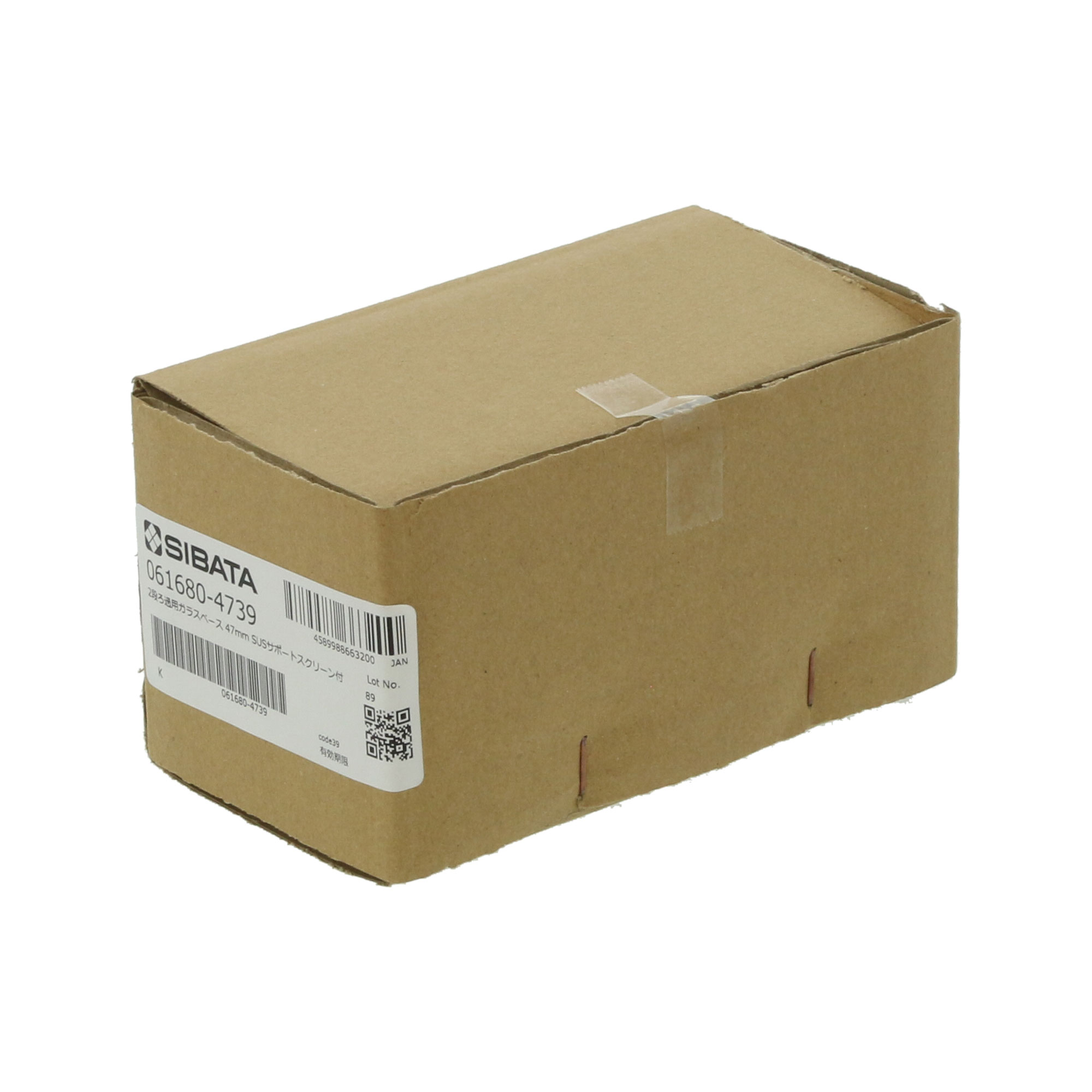 ガラスベース SUSサポートスクリーン付 2段ろ過φ47用