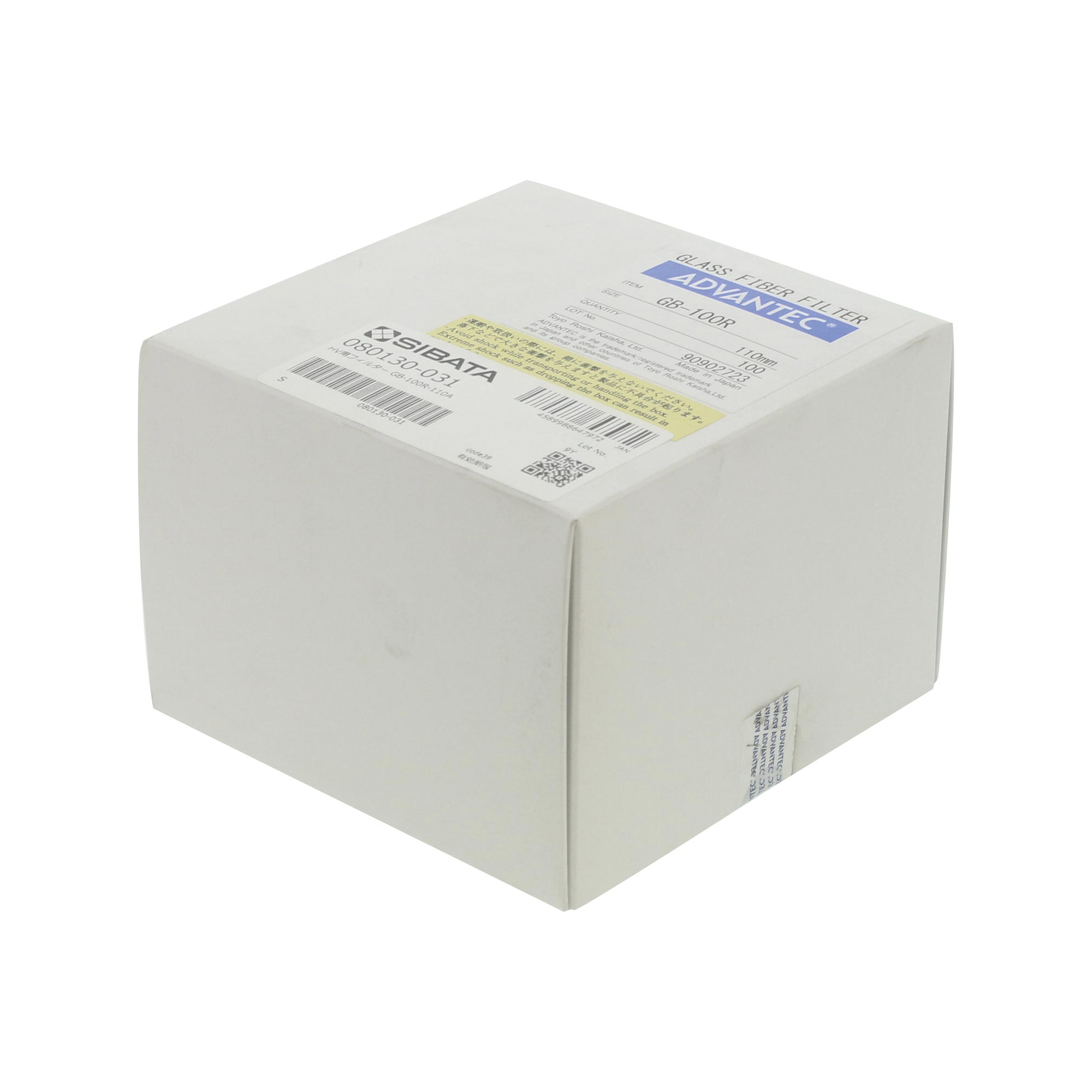 ガラス繊維フィルター GB-100R-110A 100入