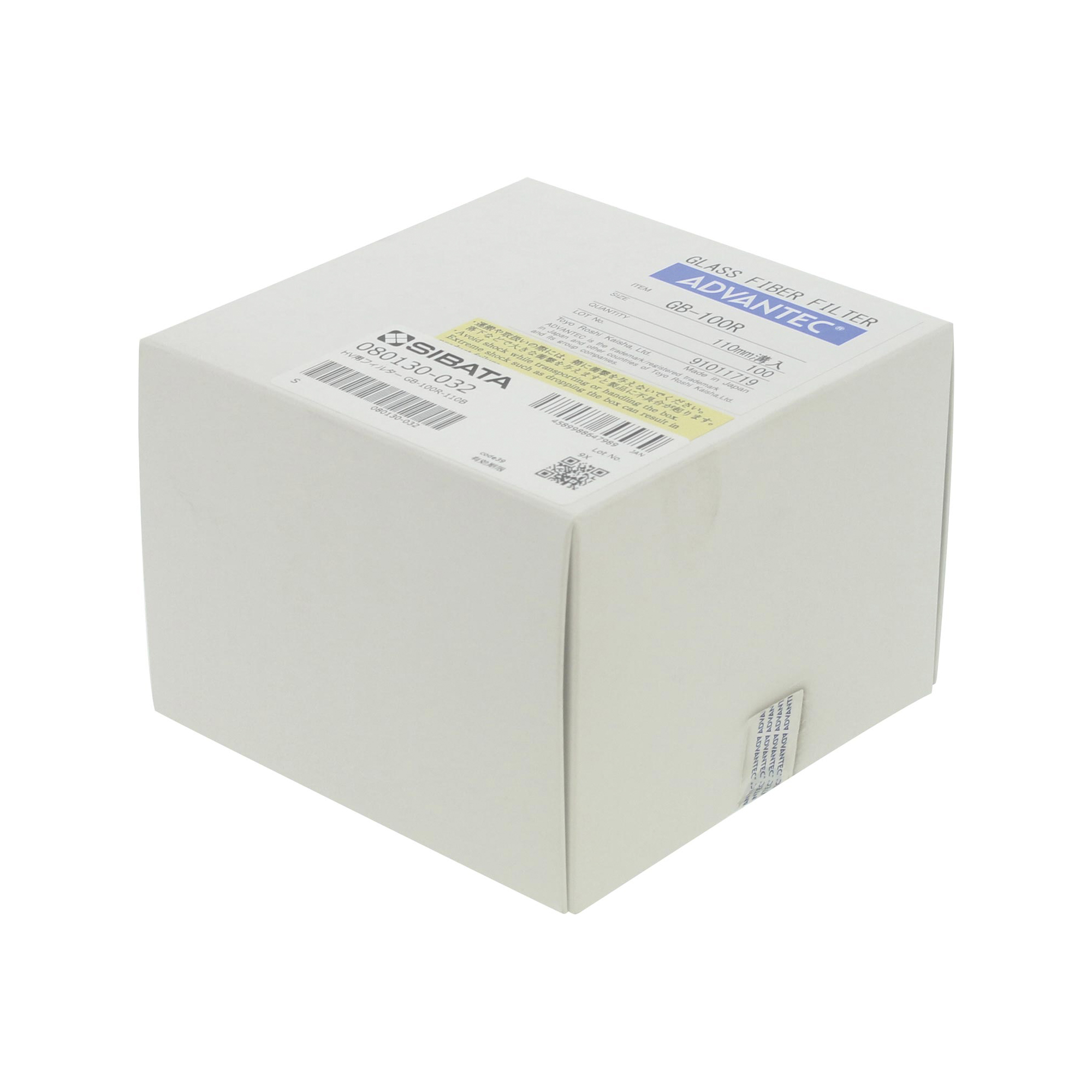 ガラス繊維フィルター GB-100R-110B 100入