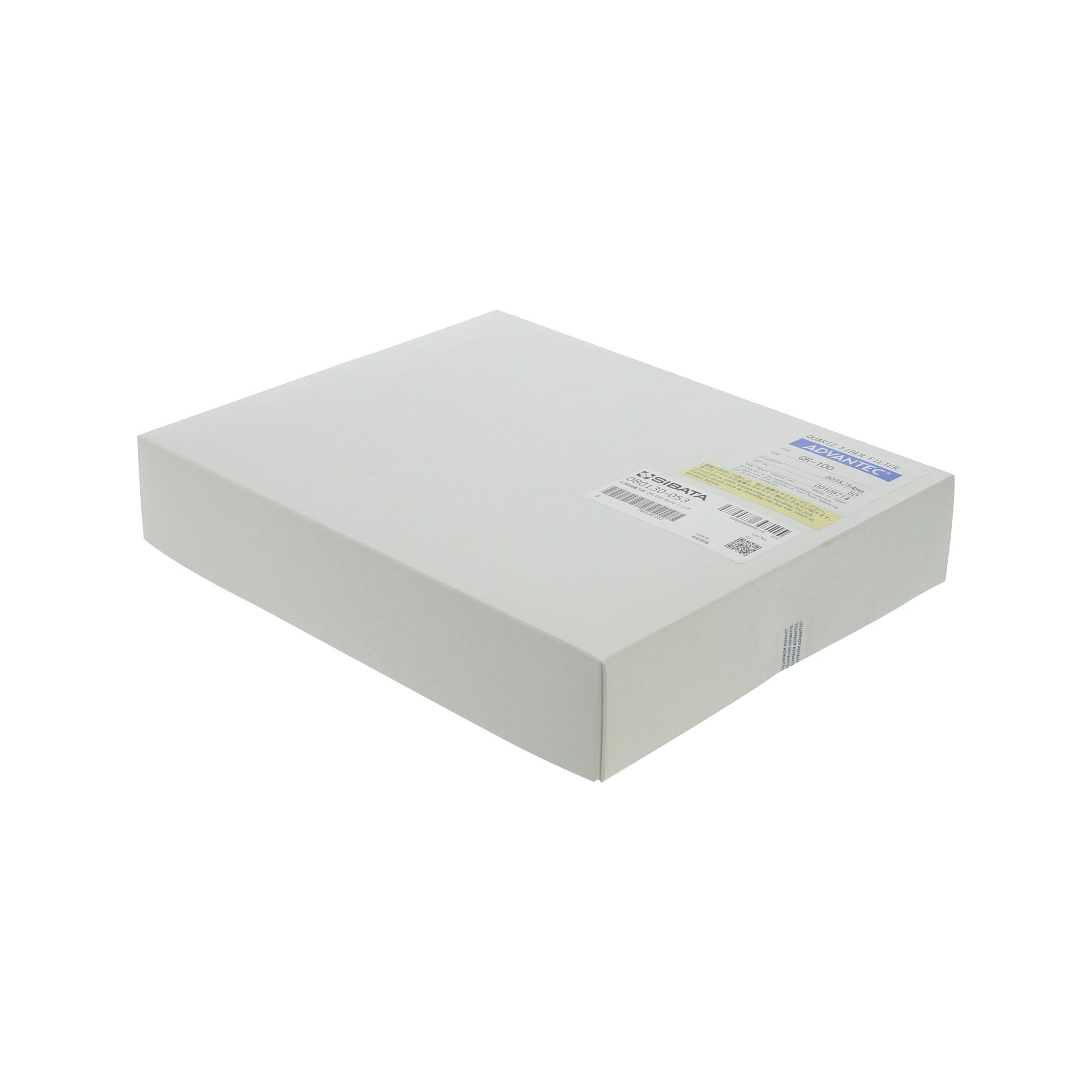 石英繊維フィルター QR-100 203mm×254mm 50入