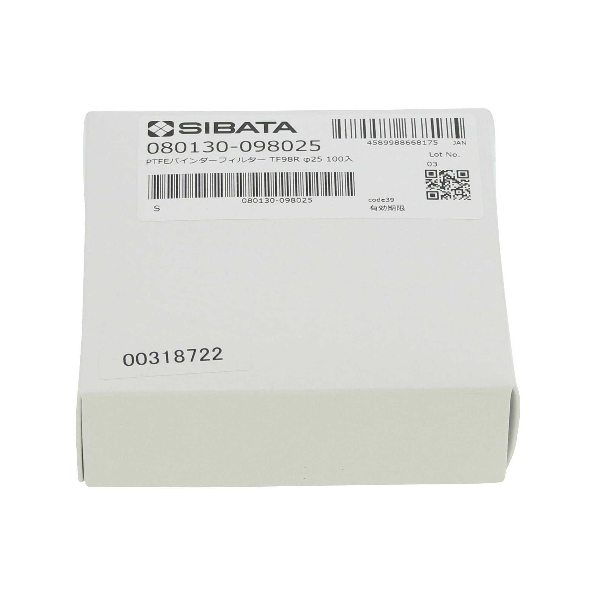 PTFEバインダーフィルター TF98R φ25 100入