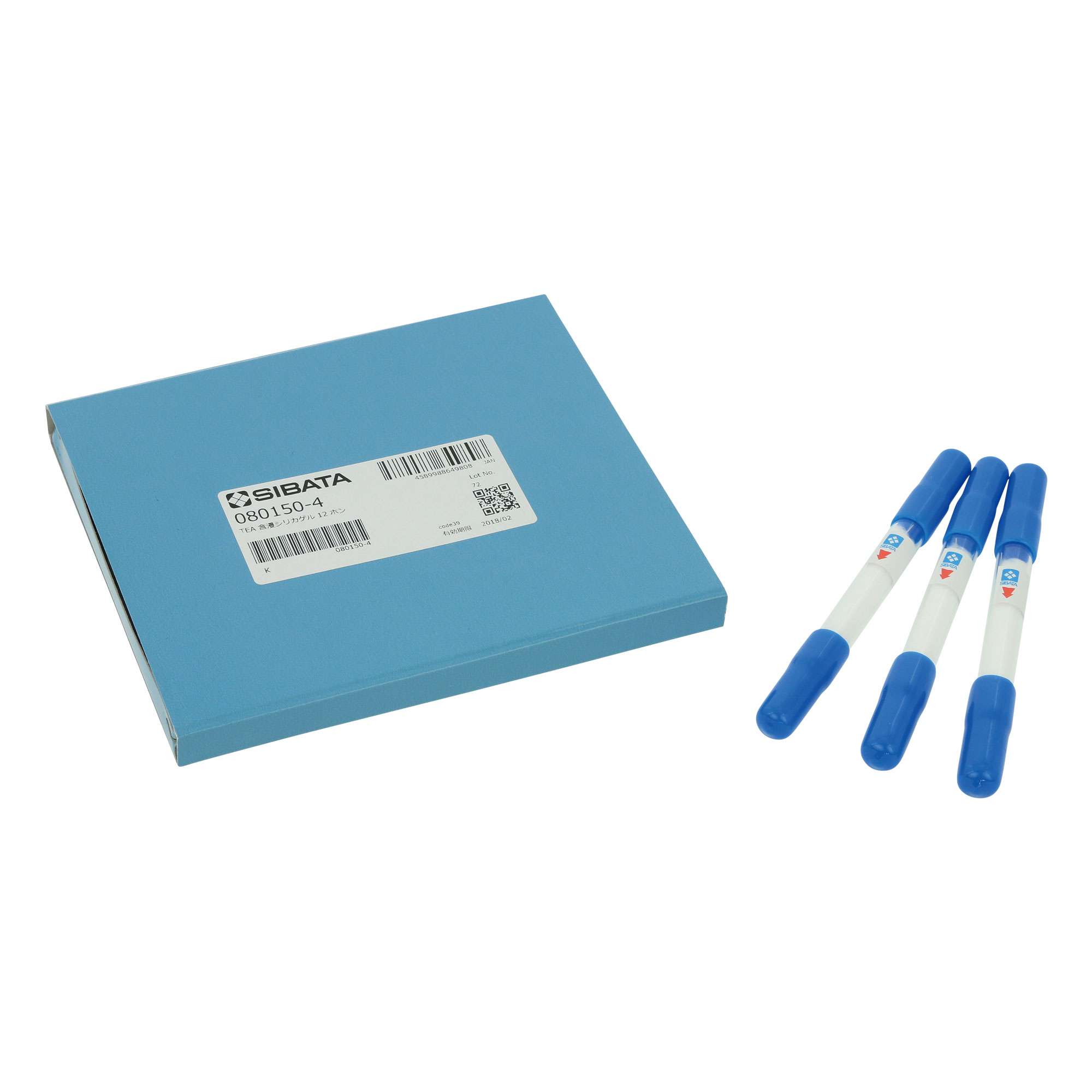 シリカゲルチューブ ホルムアルデヒド・二酸化窒素用 12入