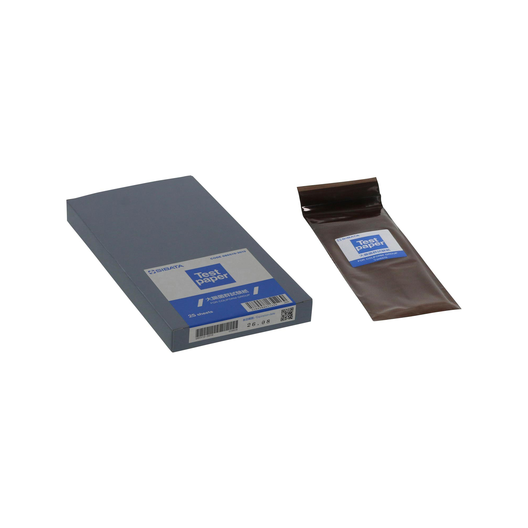 大腸菌群試験紙 滅菌済パック入 25入