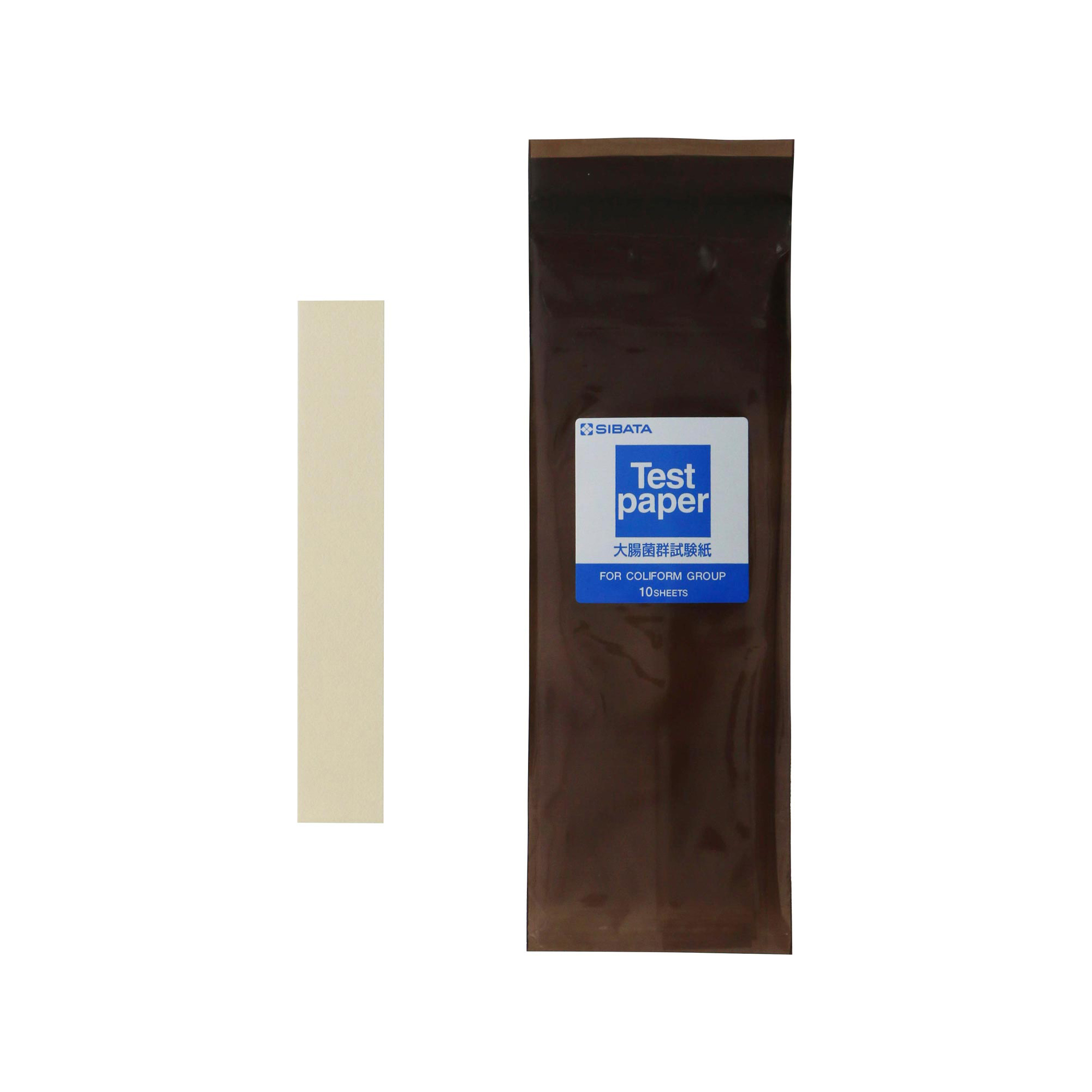 大腸菌群試験紙 滅菌済パック入 100入