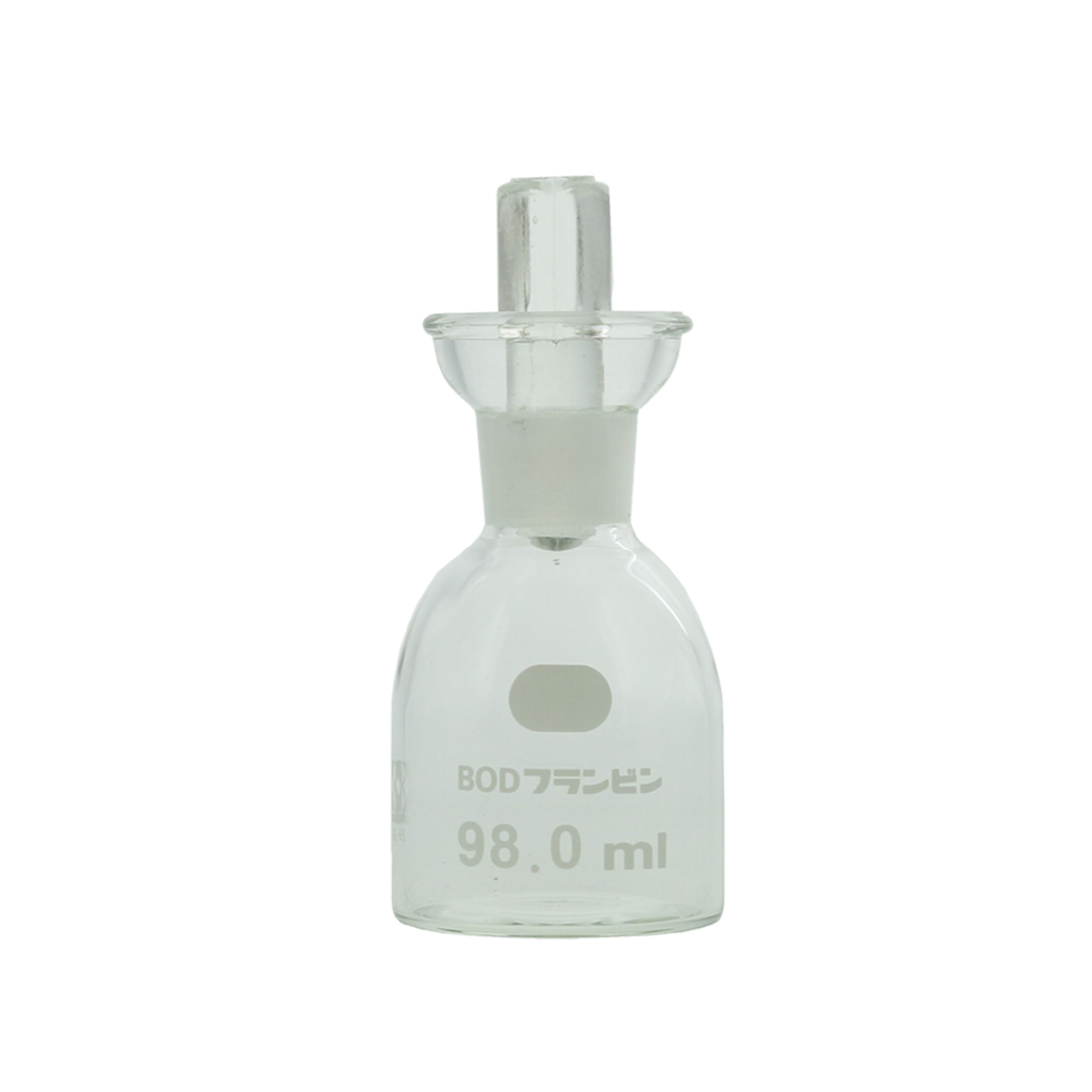 BODフランびん 100mL ガラスカラー付 溝なし 5入