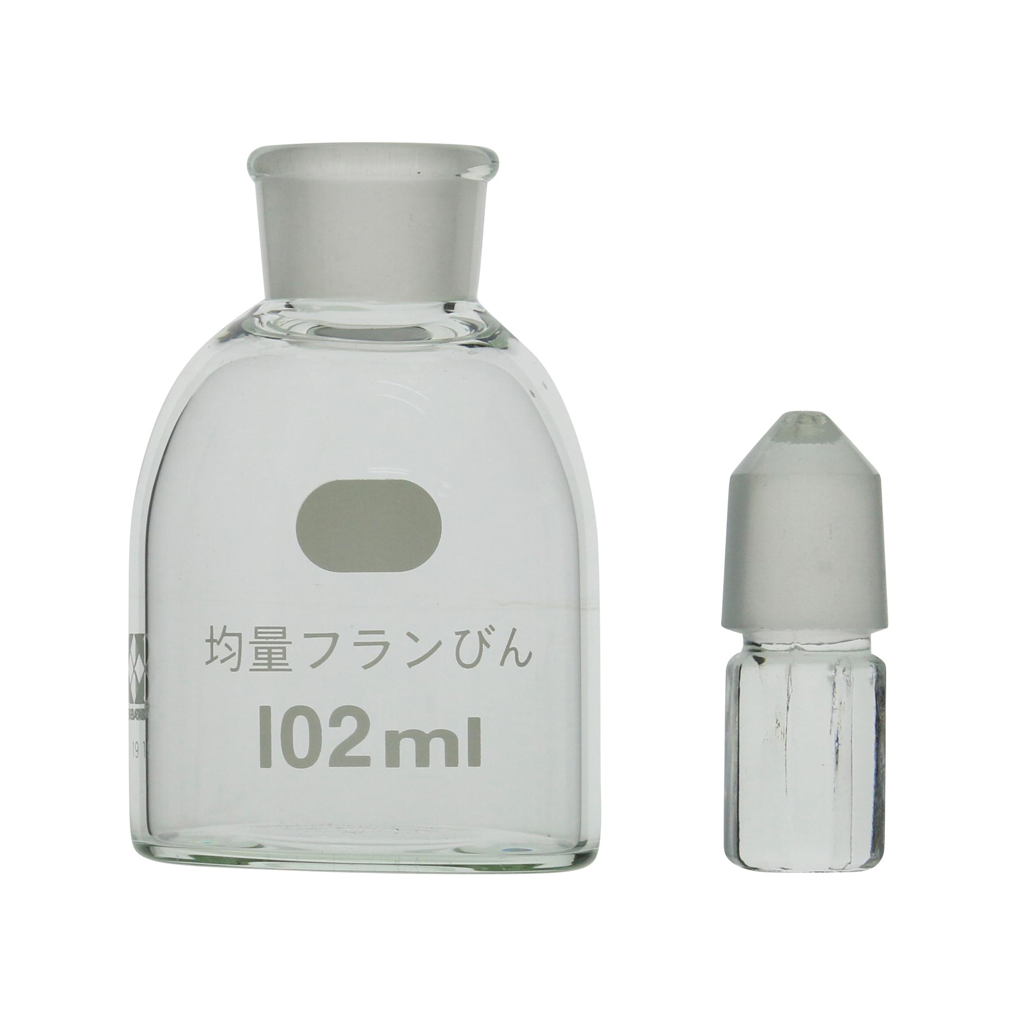 均量フランびん 102mL カラーなし 溝なし 5入