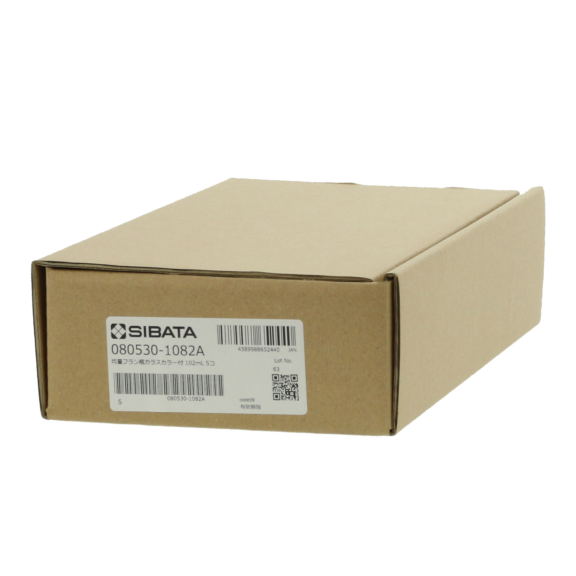 均量フランびん 102mL ガラスカラー付 溝なし 5入