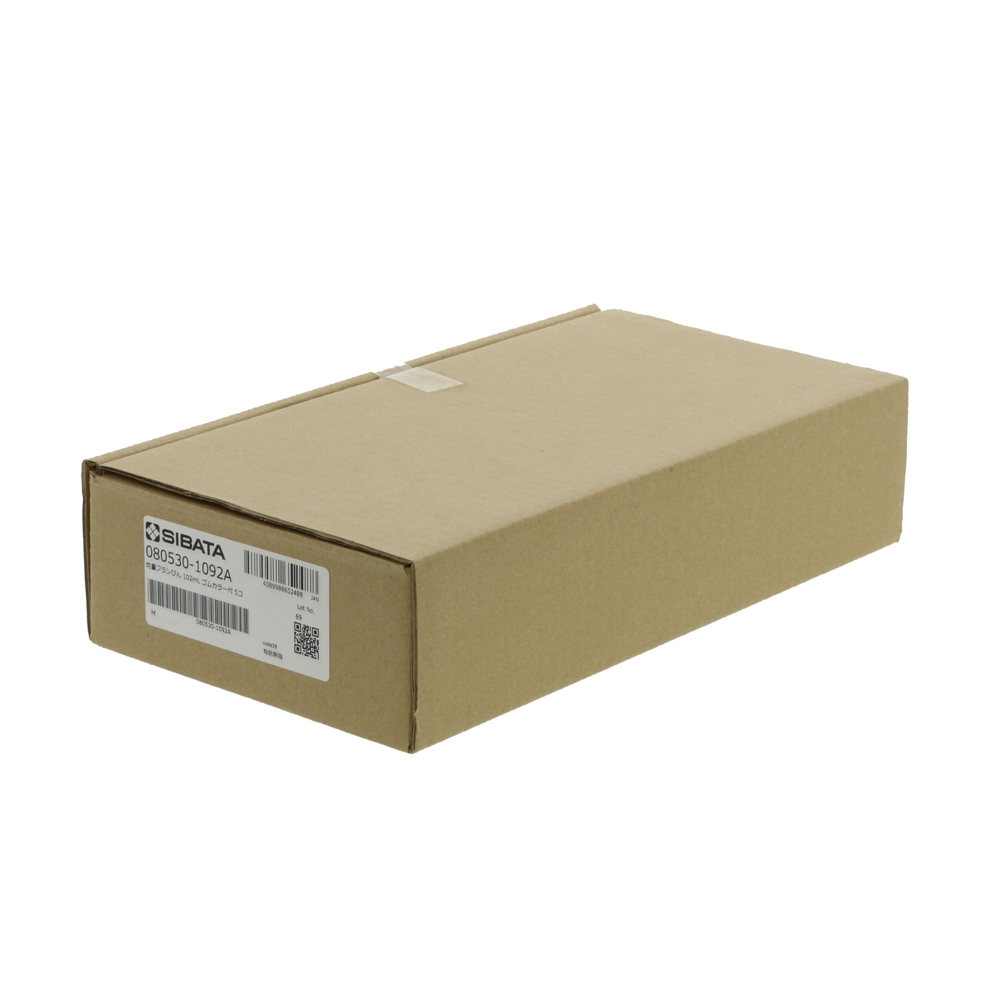 均量フランびん 102mL ゴムカラー付 溝なし 5入