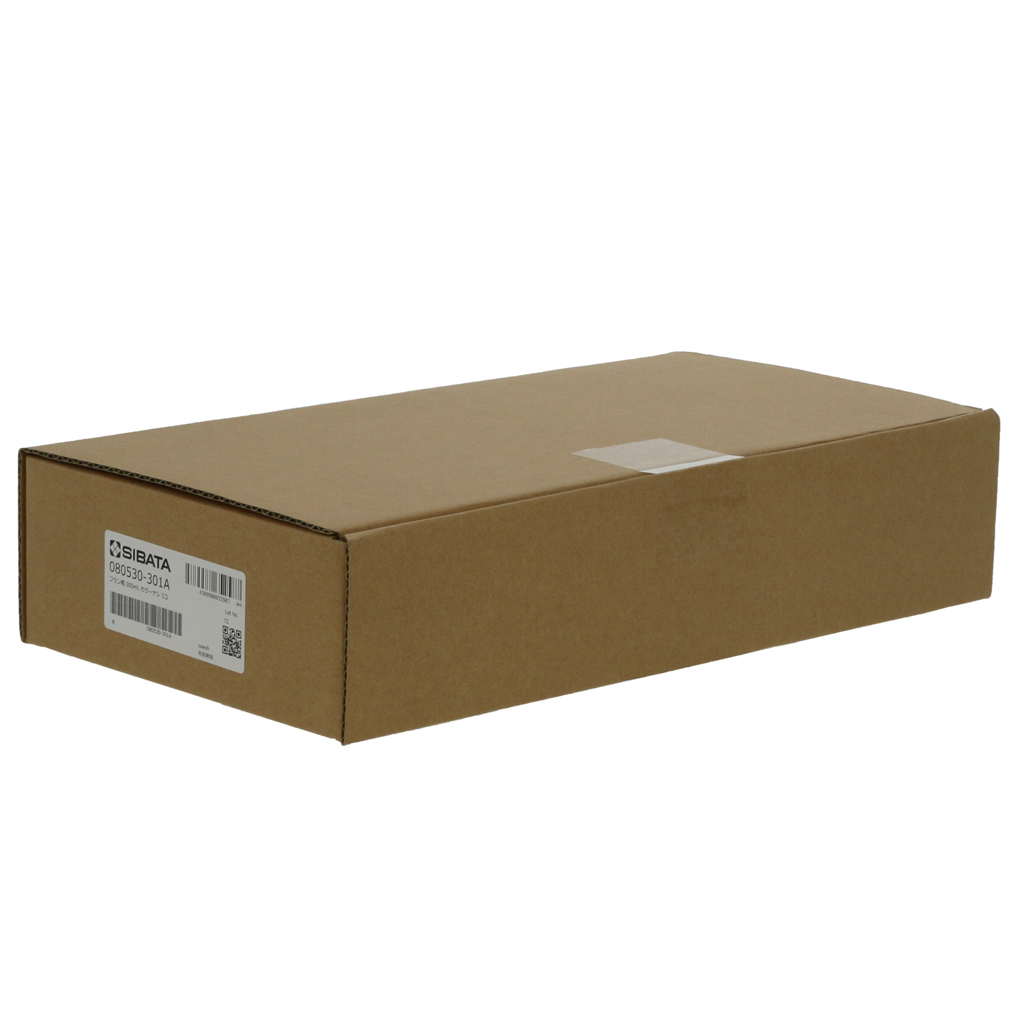 BODフランびん 300mL カラーなし 溝付 5入