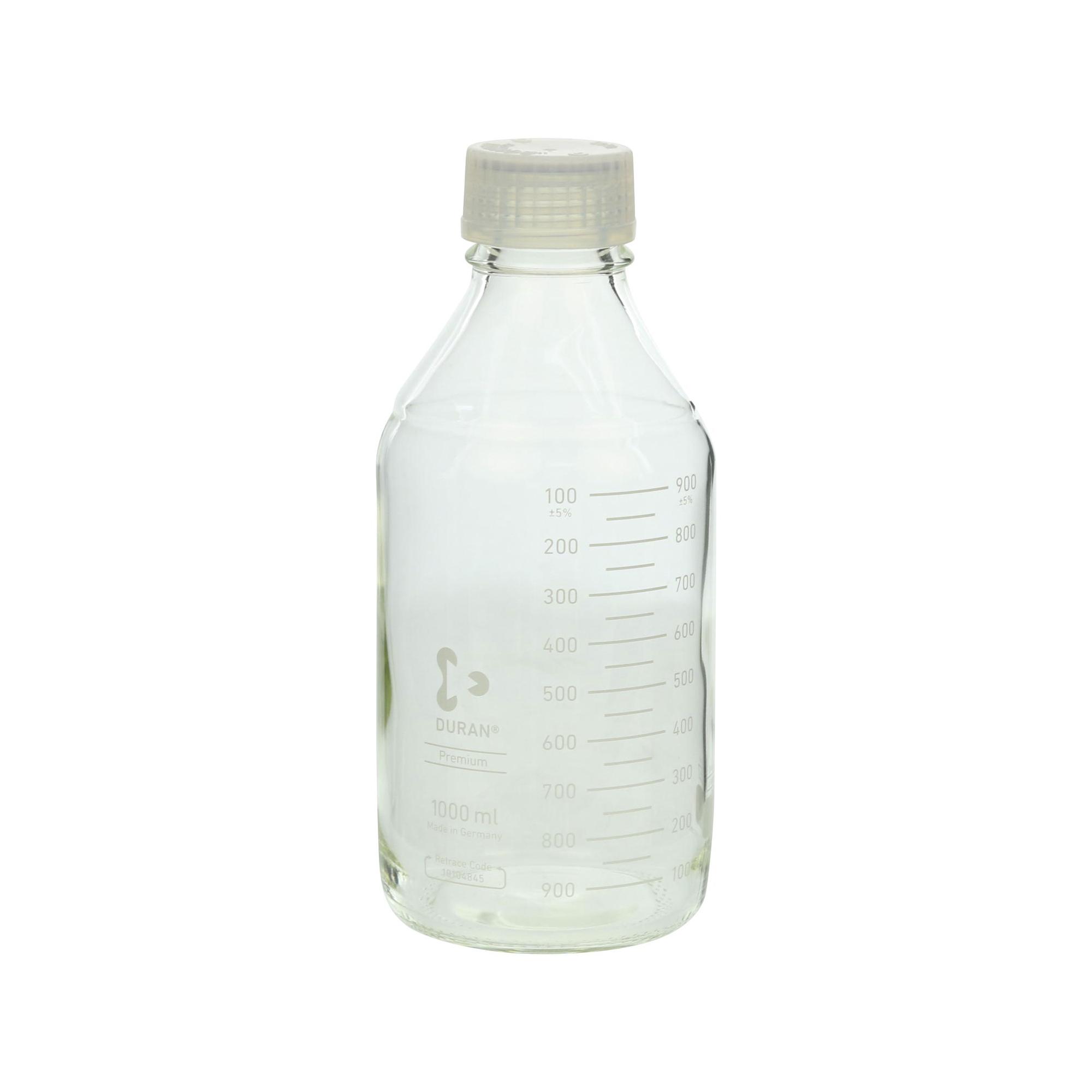 プレミアムボトル 白キャップ付 1000mL 10入